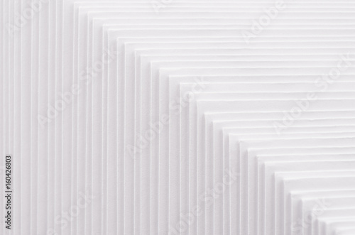 White striped geometric abstract texture with diagonal chart.