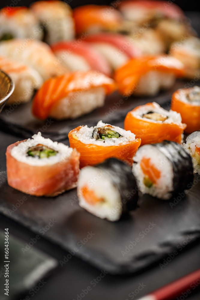Sushi set rolls Sushi set rolls