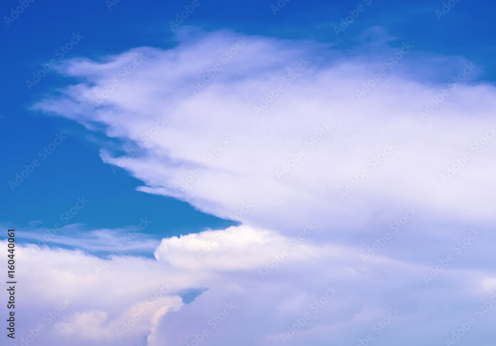Fototapeta premium Clouds in the blue sky