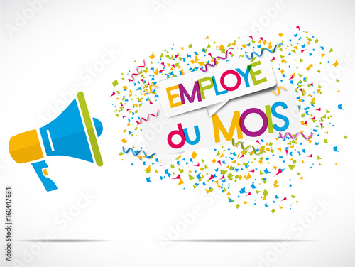 mégaphone : Employé du mois