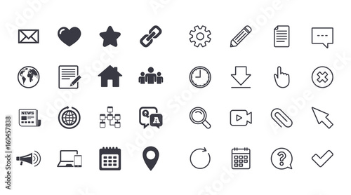 Set of Communication, Conference and Information.