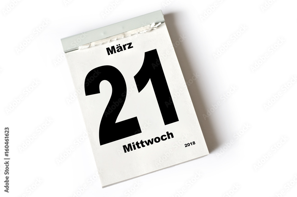 21. März 2018