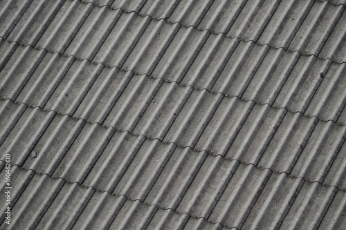 Asbestos roof lining