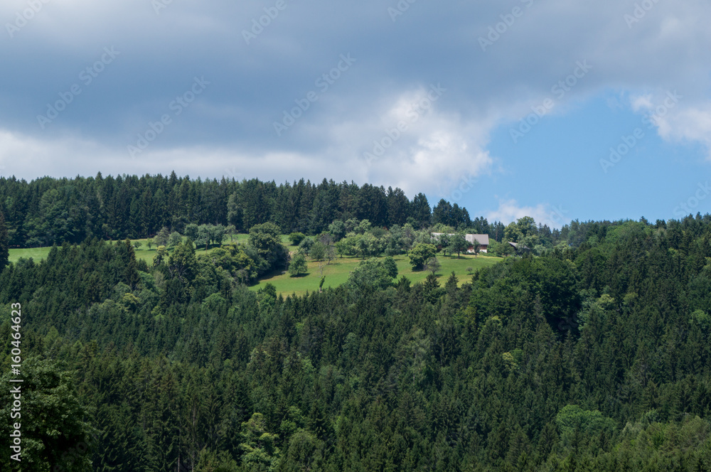 Rural austrian scenery on a summer's day Rural austrian scenery on a summer's day