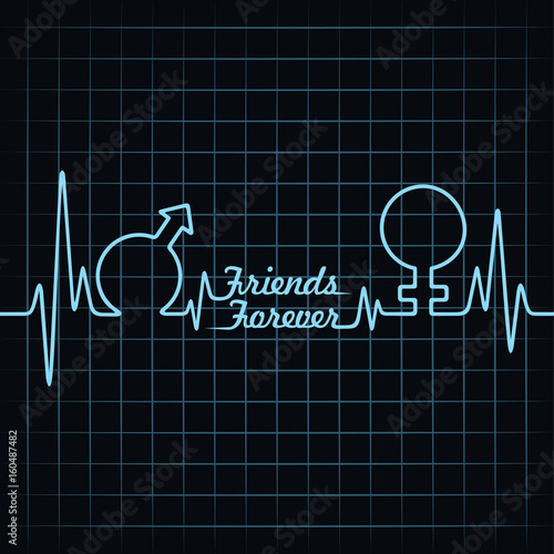 Happy Friendship Day Greeting stock vector