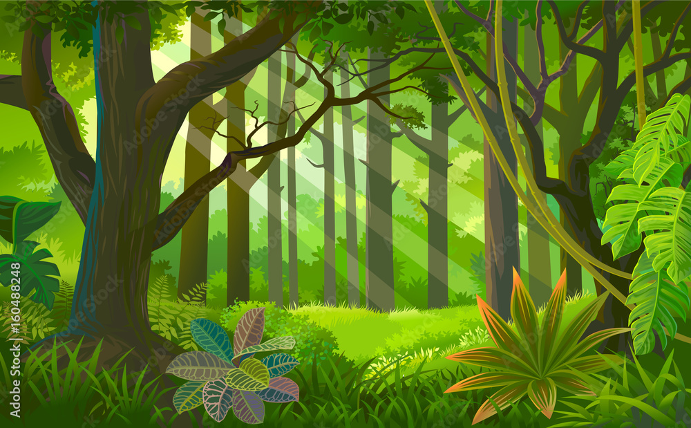 Dense Forest Background Clipart dense-forest-background-clipart