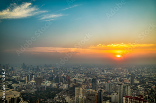 Bangkok sunset