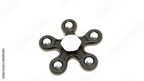 fidget spinner on isolated background