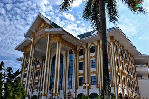 Laos Buddhism Temple Monks