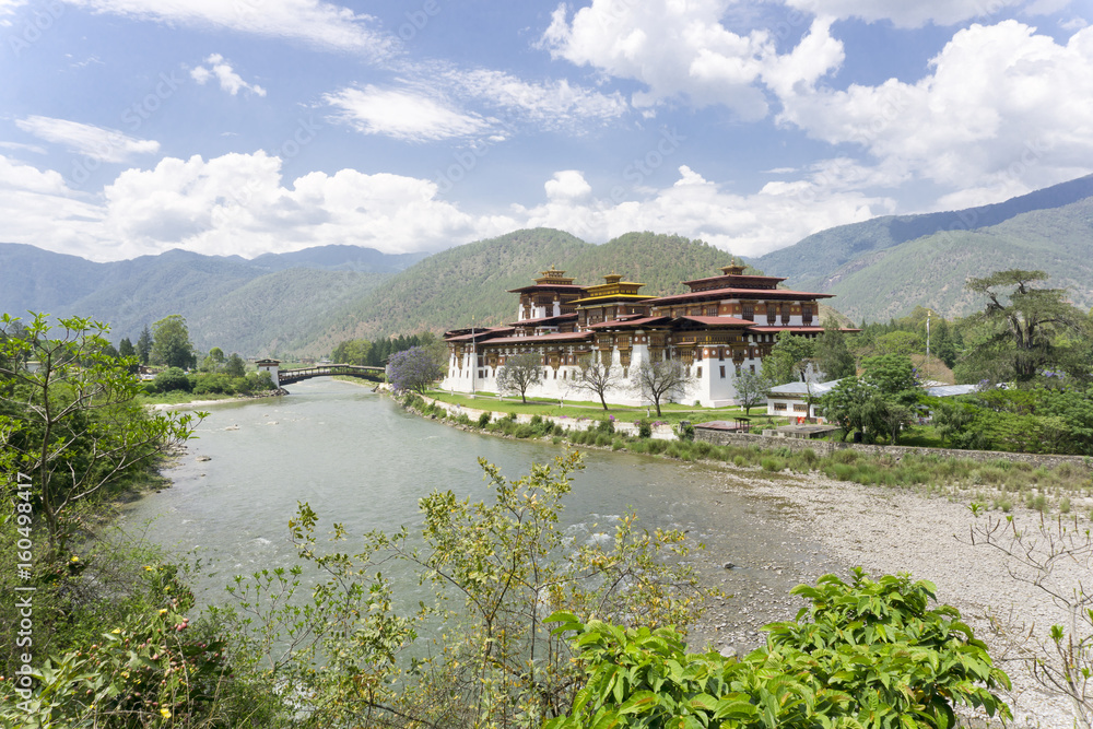 Naklejka premium Bhutan