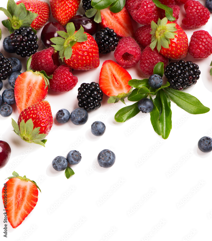Fresh organic berries Fresh organic berries