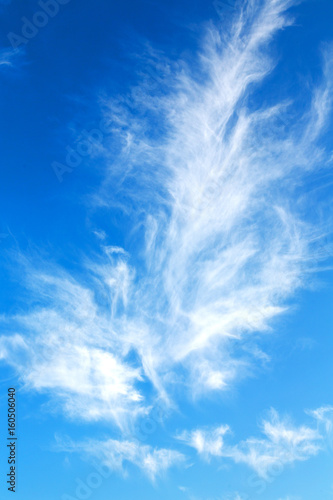 the fluffy sky with clouds and empty space © lkpro