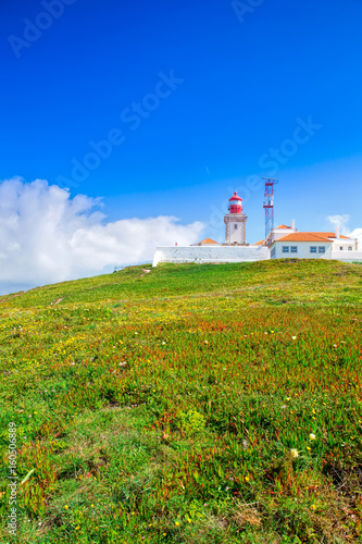 Portugal. Cabo da Roca and the lighthouse