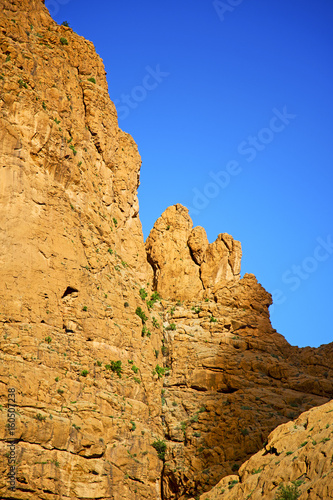 in todra africa morocco the dry mountain