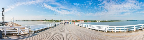 Fototapeta Pier in Sopot (Molo w Sopocie) Gdynia (Gdingen) pomorskie (Pommern) Polska (Polen)