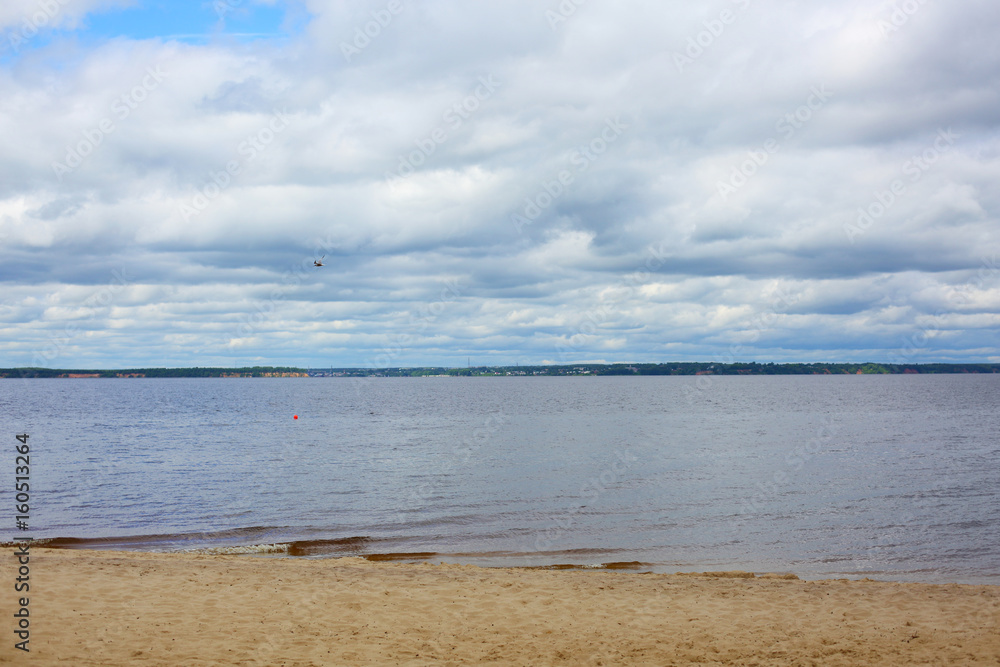 Gorky sea, nizhegorodsky region, Russia Gorky sea, nizhegorodsky region, Russia