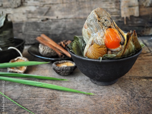Photography Zongzi chinese food