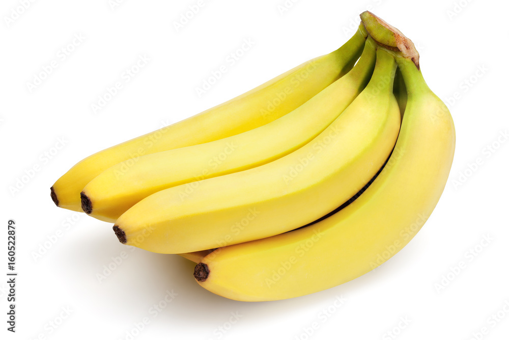 Bananas isolated on the white background. Bananas isolated on the white background.