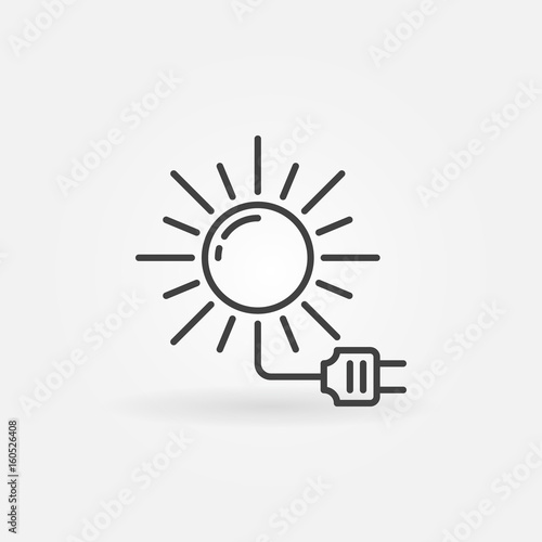 Solar energy icon