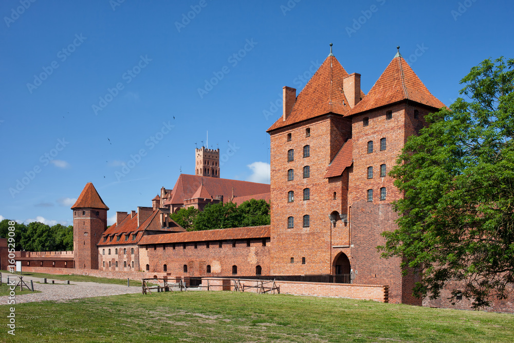 Malbork Castle of Teutonic Order in Poland Malbork Castle of Teutonic Order in Poland