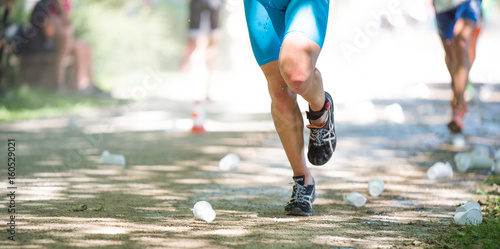 Tiathlon - Laufen - Joggen - Wettkampf