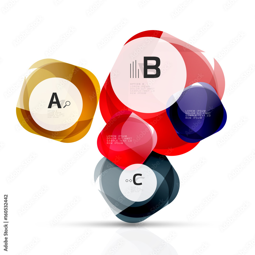 Vector abstract gem stones Vector abstract gem stones