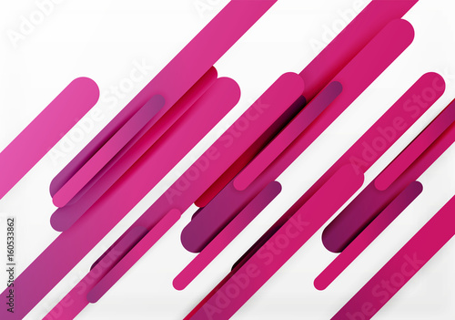 Cut 3d paper color straight lines abstract background