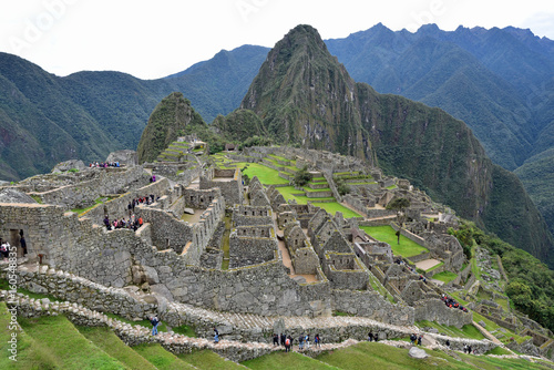 Forteress inca du Machu Picchu au Pérou