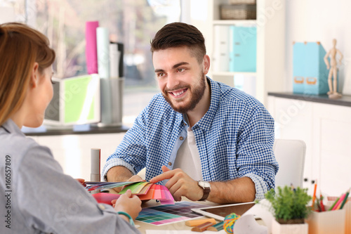 Young creative designers wo...