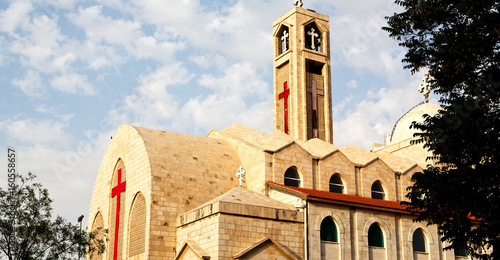  the chatolic church and the cross photo