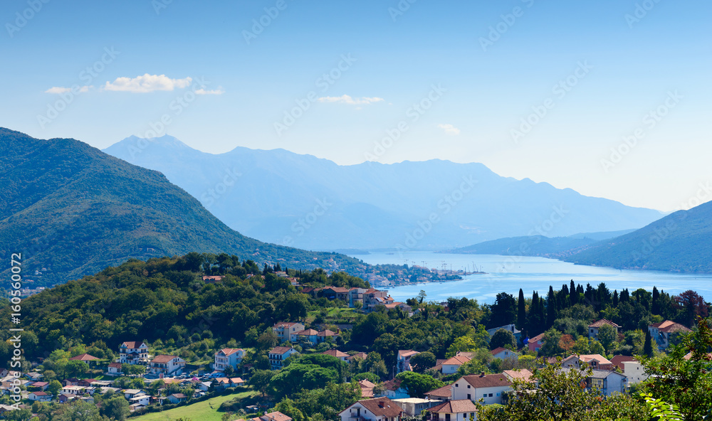 Bay of Kotor  Montenegro, the Balkans, Europe