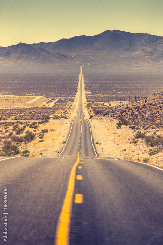 Highway in the American West, USA