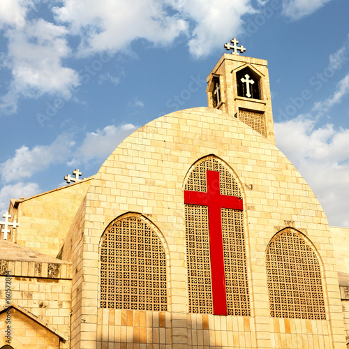  the chatolic church and the cross photo