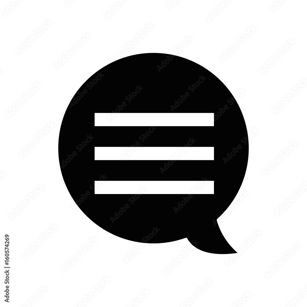 Bubble chat symbol icon vector illustration graphic design Bubble chat symbol icon vector illustration graphic design