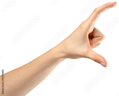 female hand gesture