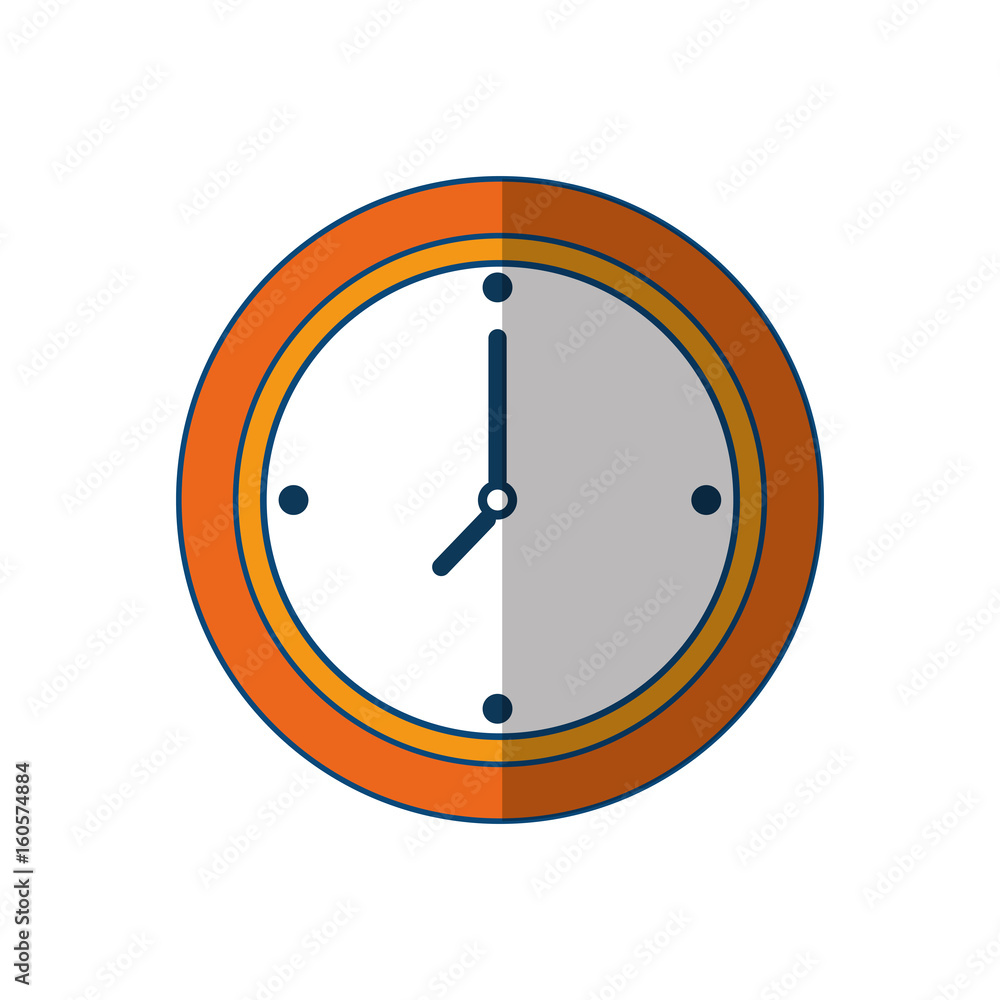 Wall clock symbol icon vector illustration graphic design Wall clock symbol icon vector illustration graphic design