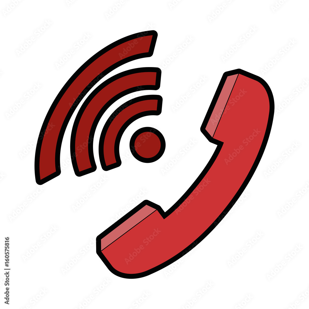 Telephone isolated symbol icon vector illustration graphic design Telephone isolated symbol icon vector illustration graphic design