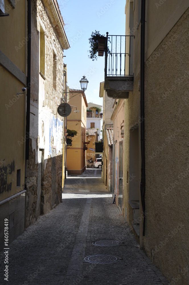 Fototapeta premium Eine kleine italienische Gasse