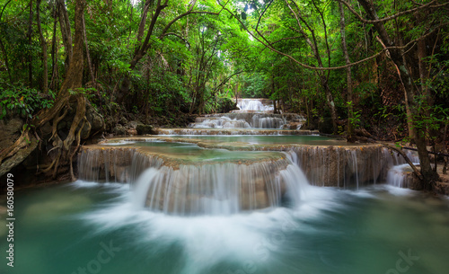 Waterfall in deep forest © Imaking