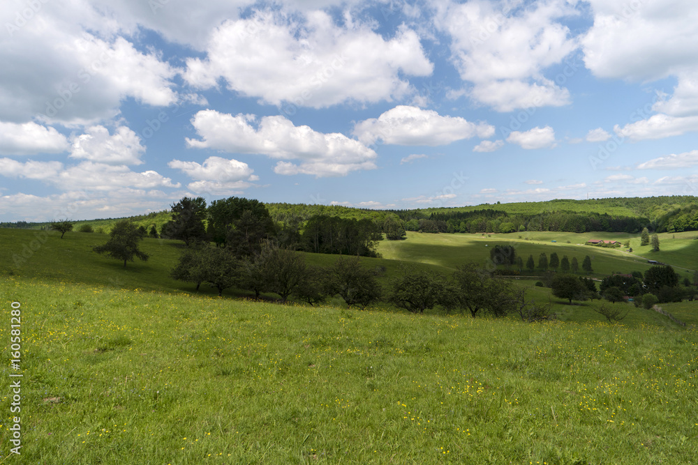 Auf dem Fernwanderweg Spessartweg