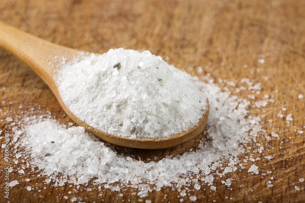 Coarse grained sea salt Coarse grained sea salt
