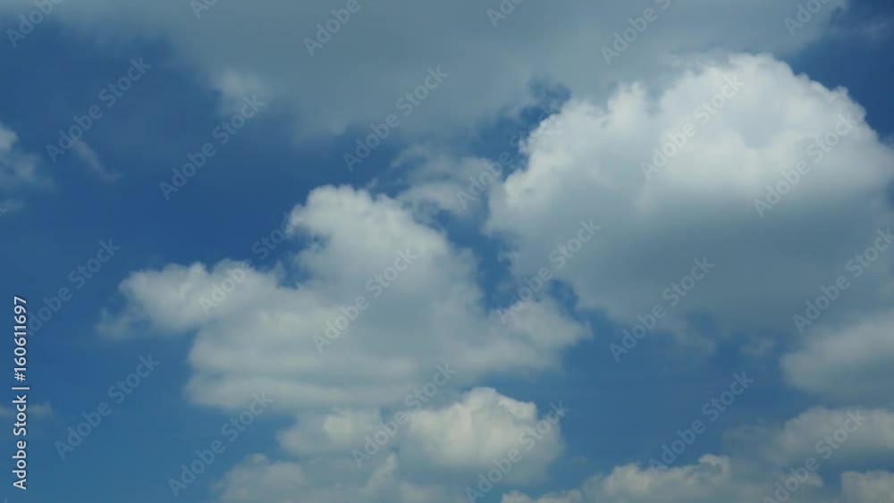 transforming clouds and blue sky, time lapse transforming clouds and blue sky, time lapse