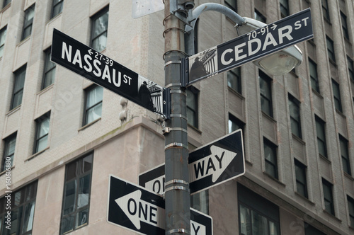 Street Signs in New York City