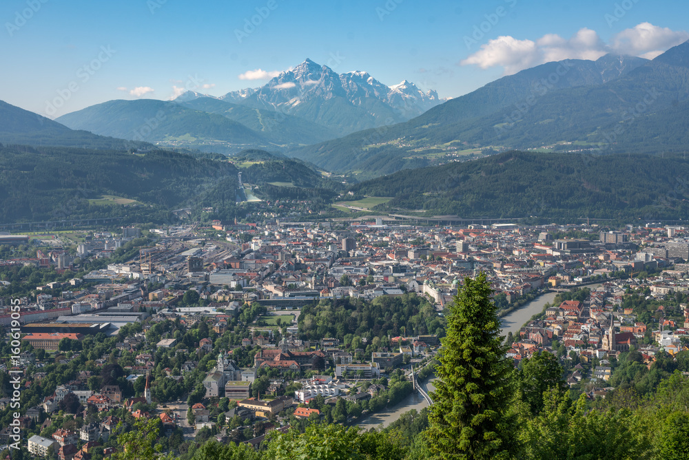 Innsbruck Panorama, Austria
