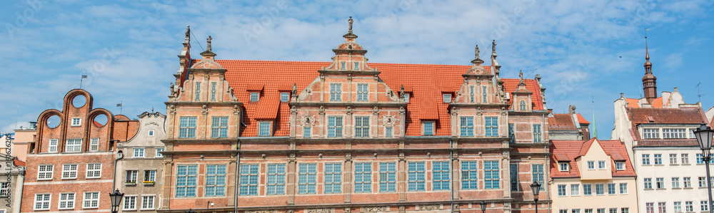 Fototapeta premium Das Grüne Tor (Brama Zielona) Gdańsk (Danzig) pomorskie (Pommern) Polska (Polen)