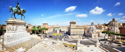 Rome, Altar of the Fatherland, Vittorio Emanuele II monument, Tomb of the Unknown Soldier, Piazza Venezia.