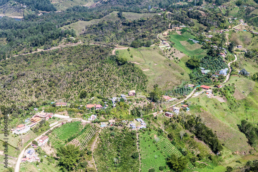Countryside near Guatape, Colombia
