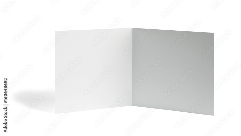 folded leaflet white blank paper template book folded leaflet white blank paper template book