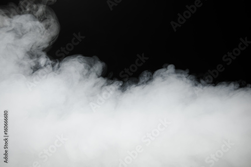 tło dymu i gęsta mgła