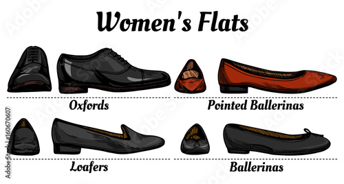 women shoes set